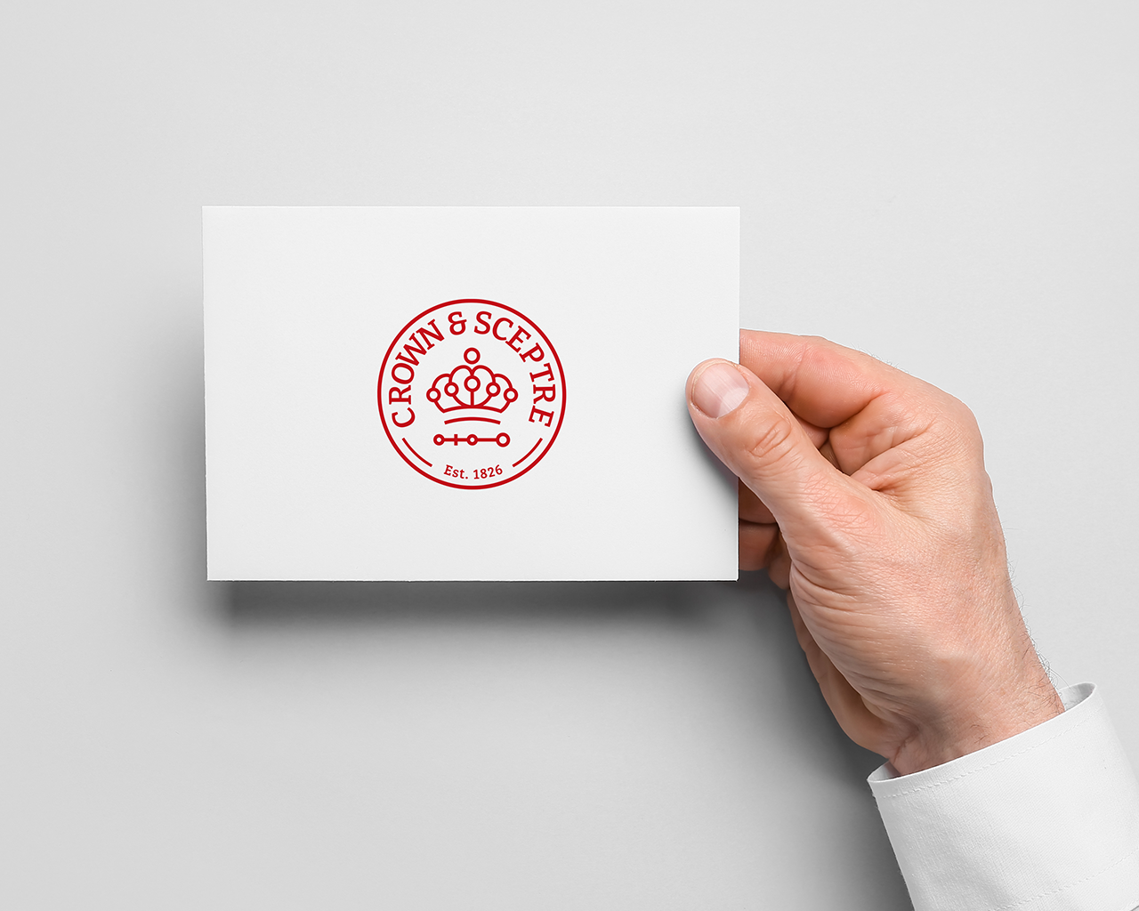 Logo Crown & Sceptre