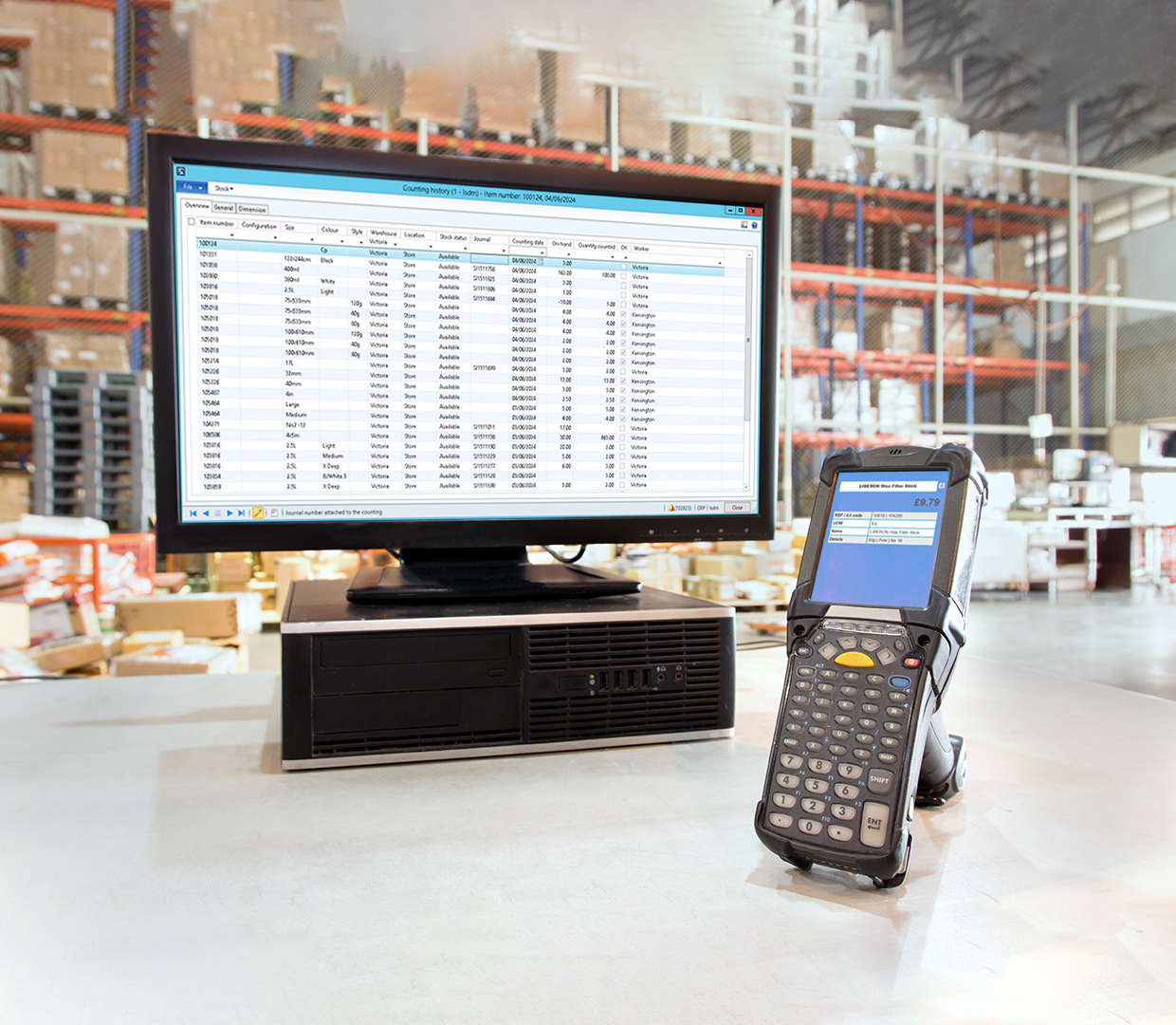 LSDM Stock Counting App
