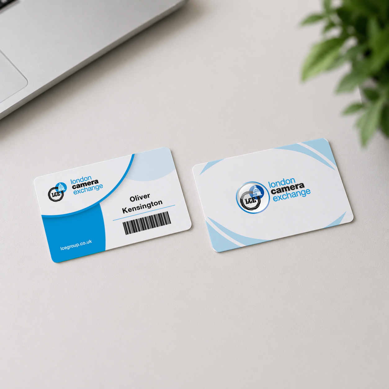 LCE - Employee cards